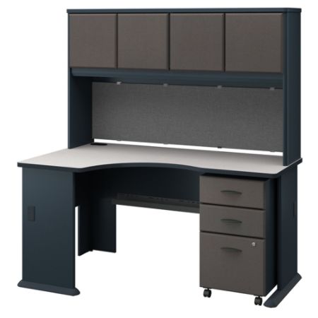 Bush Business Furniture Office Advantage Left Corner Desk With