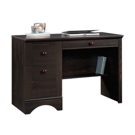 Sauder Harbor View Computer Desk Antiqued Paint Office Depot