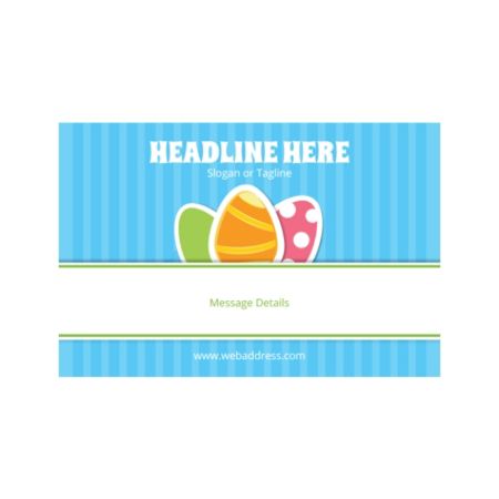 Custom Poster Horizontal 3 Easter Egg Office Depot