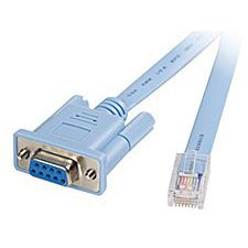 cable console cisco rj45 router db9 startech serial 8m blue management cables officedepot