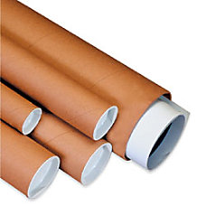 Mailing Tubes 2 inch x 18 inch//Cardboard Shipping Tubes 2 x 18//Poster Holder//Blueprint Holder//Document Tube 5-Pack
