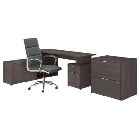 Bush Jamestown 72 Deskchair Storm Office Depot