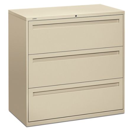 Hon Brigade 700 Series Lateral File 3 Drawers 40 78 H X 42 W X 19