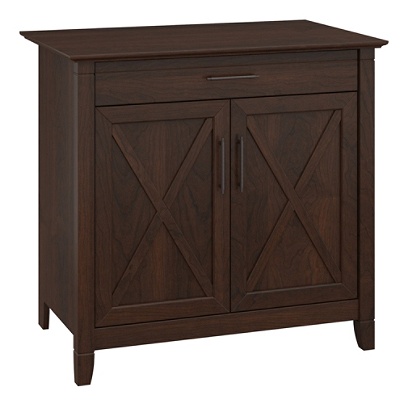 Bush Furniture Key West Secretary Desk With Keyboard Tray And