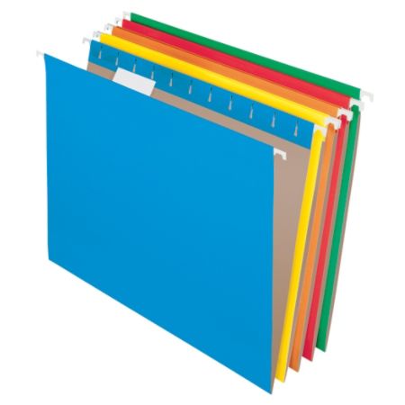 Office Depot Brand Hanging File Folders Letter Size 100percent Recycled ...