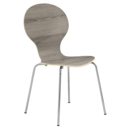Monarch Specialties Ella Dining Chairs Taupe Office Depot