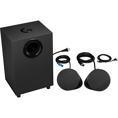 G560 Logitech G Lightsync Pc Gaming Speakers Office Depot