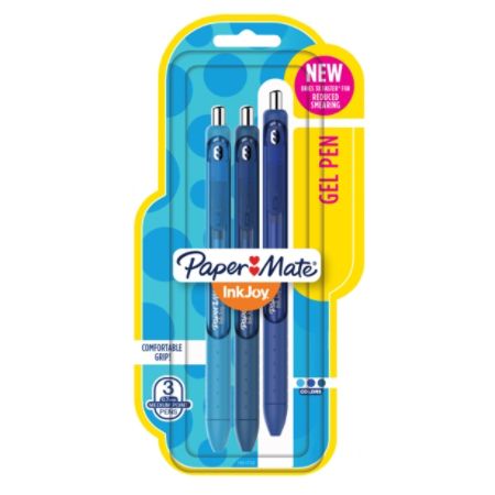 Papermate Erasable Gel Pens Medium Point 0 7mm Assorted Colours Pack Of 4