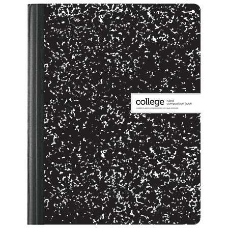 Glitter Composition Book Notebook 9.75"X 7.5" 80 Sheets 