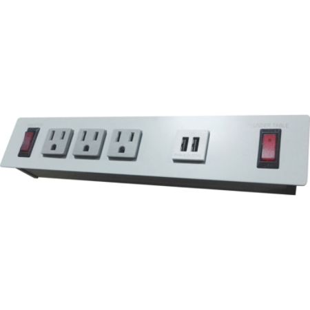 Lorell Sit To Stand Desk Surge Protector Office Depot
